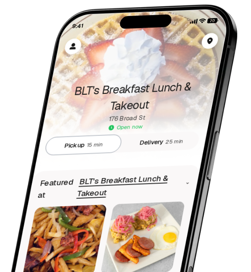 BLT's Breakfast Lunch & Takeout app preview