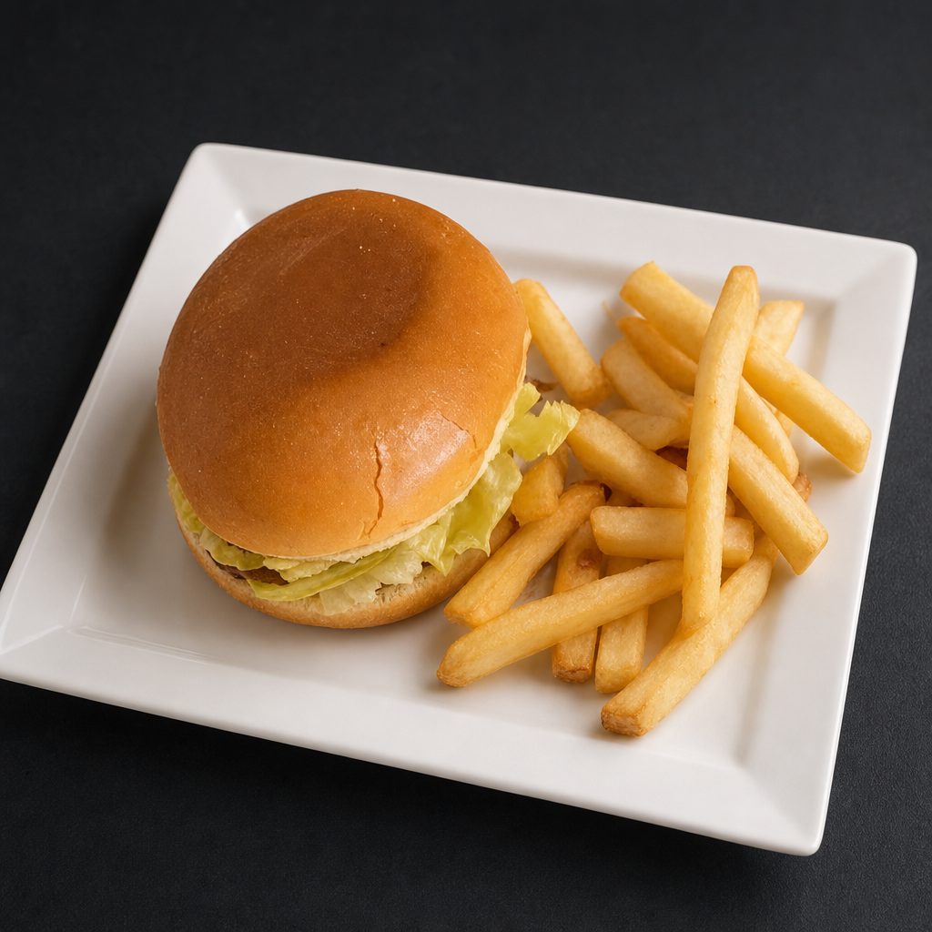 Bacon Cheese Burger.
