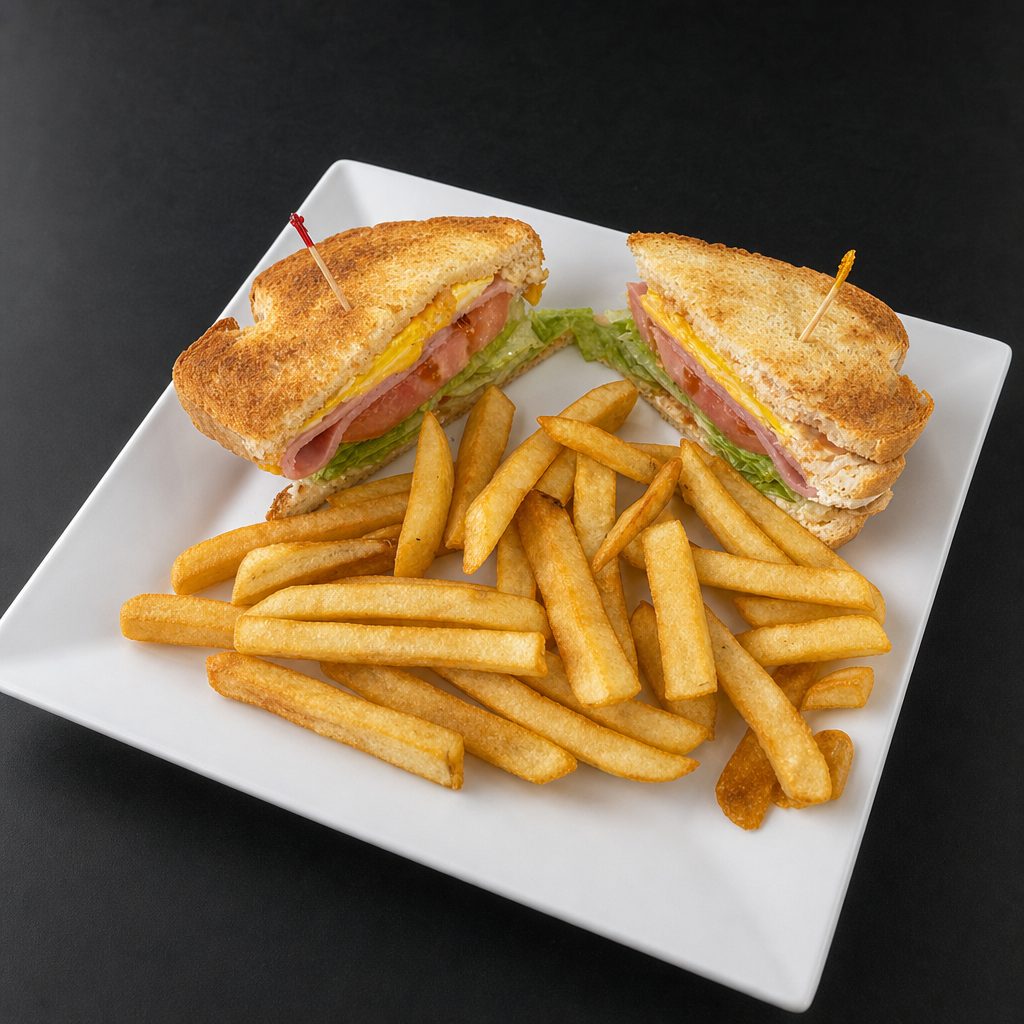 Ham & Cheese Sandwich.