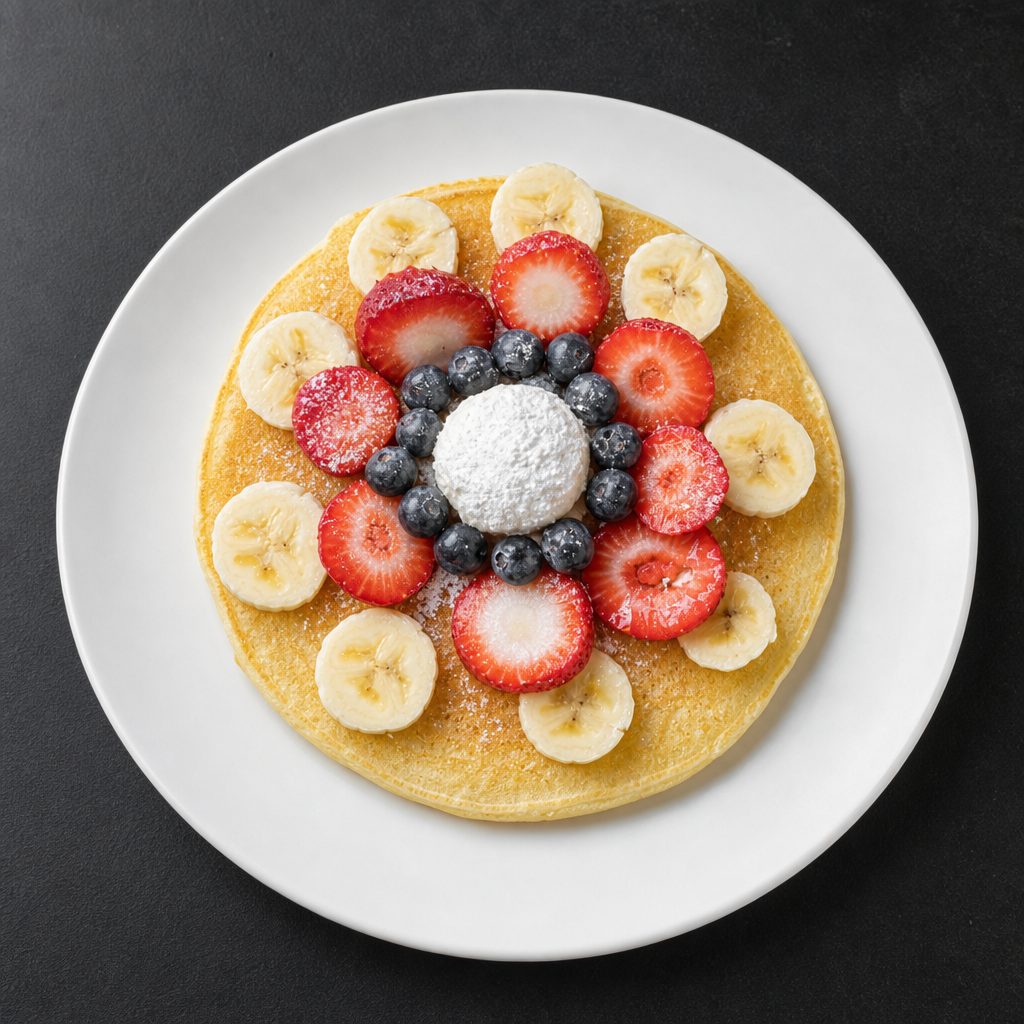 Golden Buttermilk Pancakes.