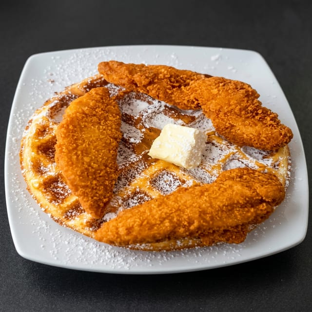 Chicken and Waffles.