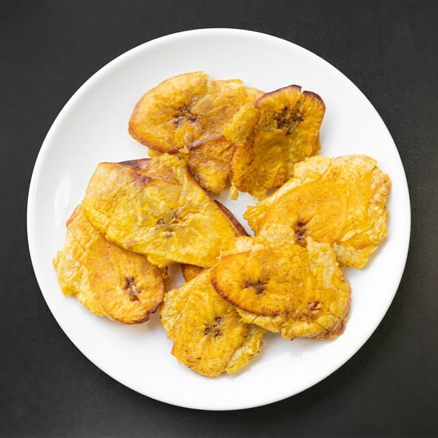 Tostones/ Fried Plantains.